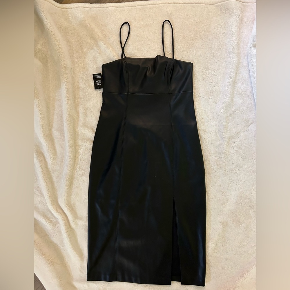 Express Leather Dress